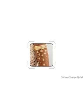 Gold Plated Arm Cuff Bracelet Adjustable Minimalist Upper Arm Bangle for Women